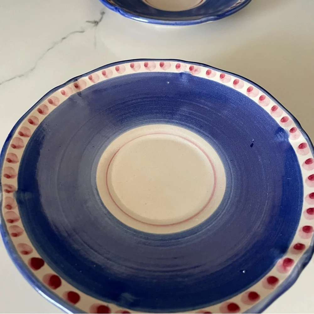 Vietri set blue